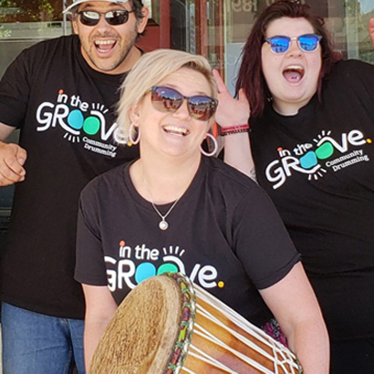 In the Groove Team Amanda Earnshaw